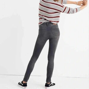 Madewell High Waisted Skinny Jeans Stone Wash Jeans preppy clean girl
